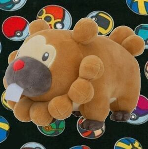 Pokemon Bidoof 10" Stuffed Plush